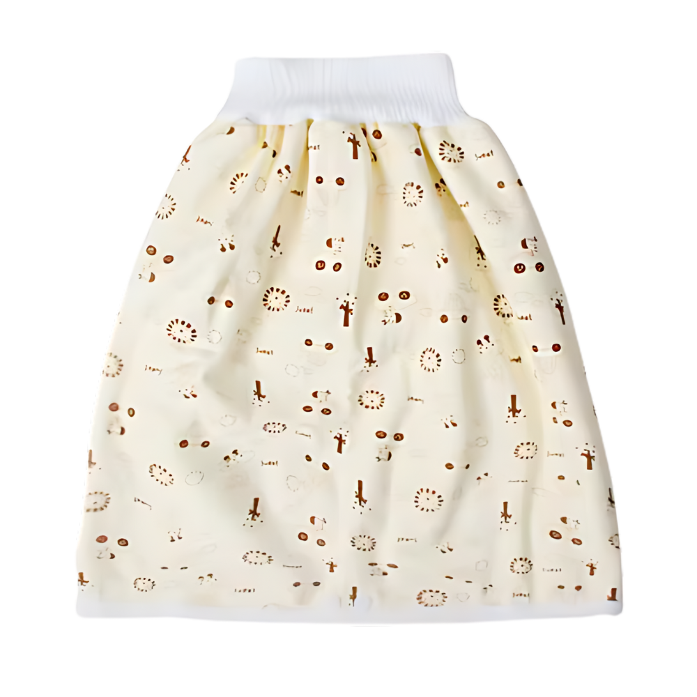 Gentle&Soft Leak Proof Cloth Diapers -Beige - Ozerty
