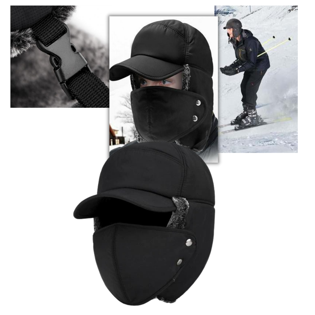 Unisex Windproof Ear and Face Protection Hat -